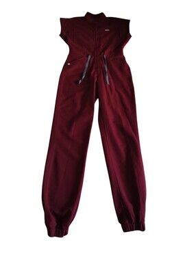 Figs Red XXS Rafaela Jumpsuit